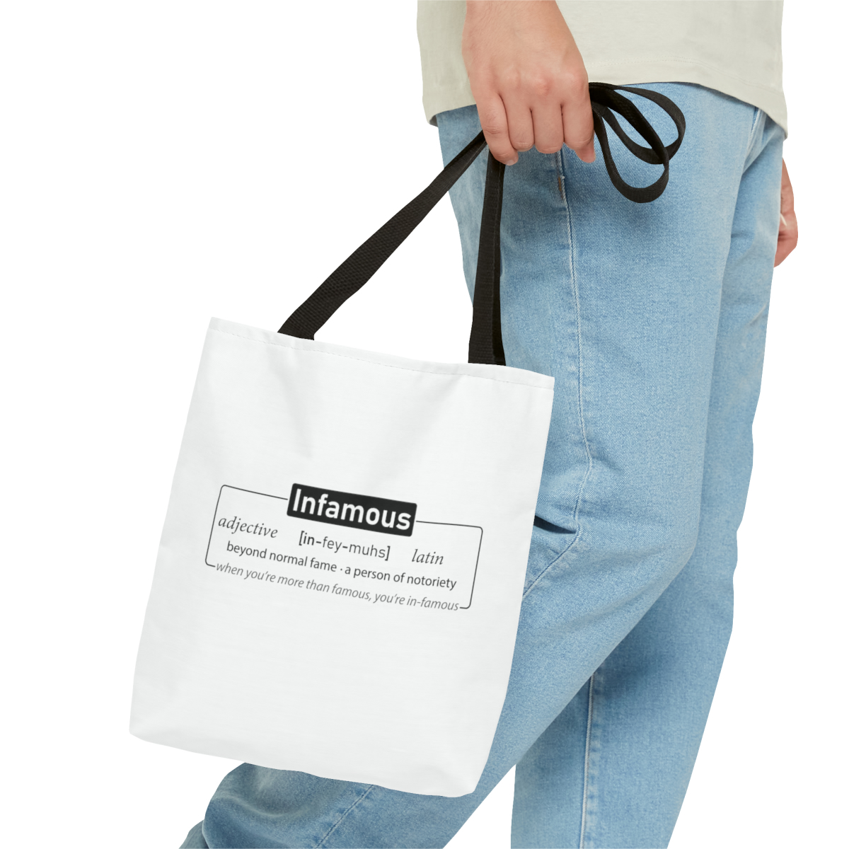 Infamous (light shirts) - Tote Bag