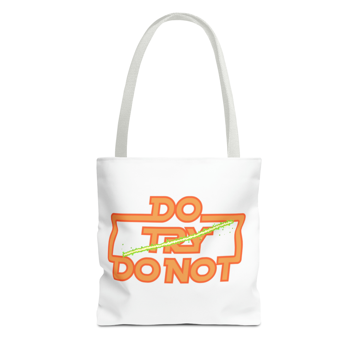 Rules of Trying (orange) - Tote Bag