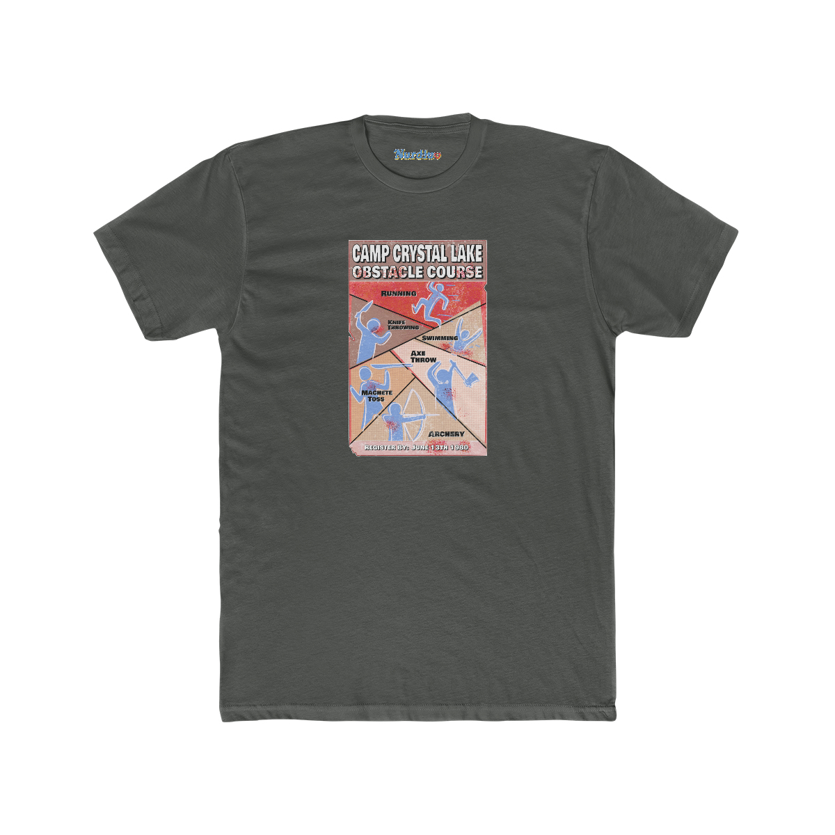 Camp Obstacle Course - Men's Cotton Crew Tee
