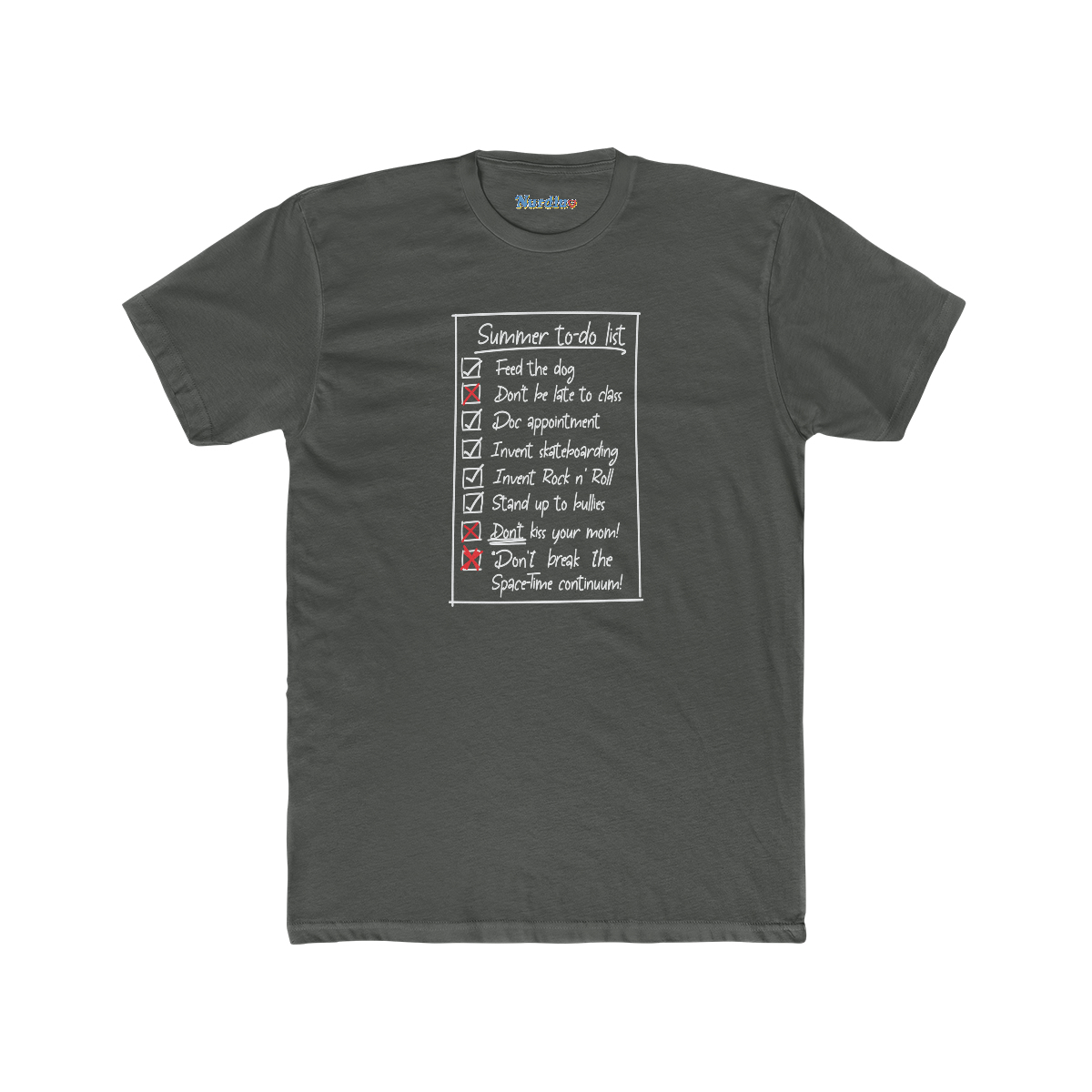 Summer List (dark shirts) - Men's Cotton Crew Tee
