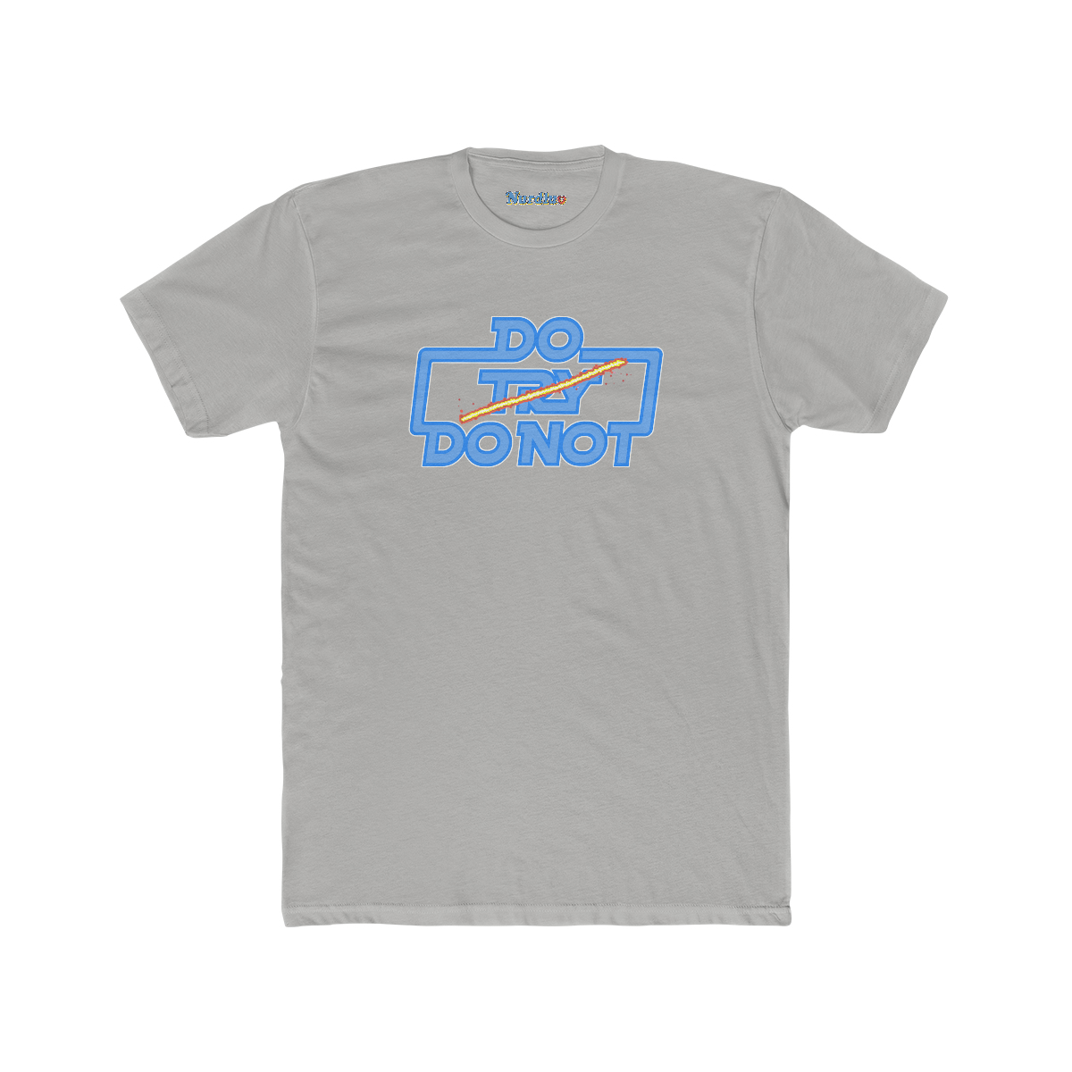 Rules of Trying (blue) - Men's Cotton Crew Tee