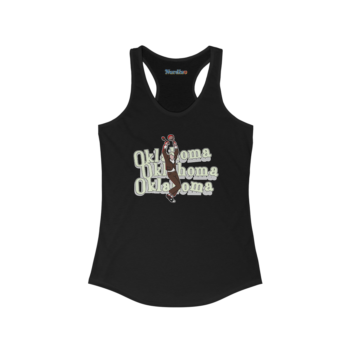 Oklahoma! (dark shirts) - Women's Ideal Racerback Tank