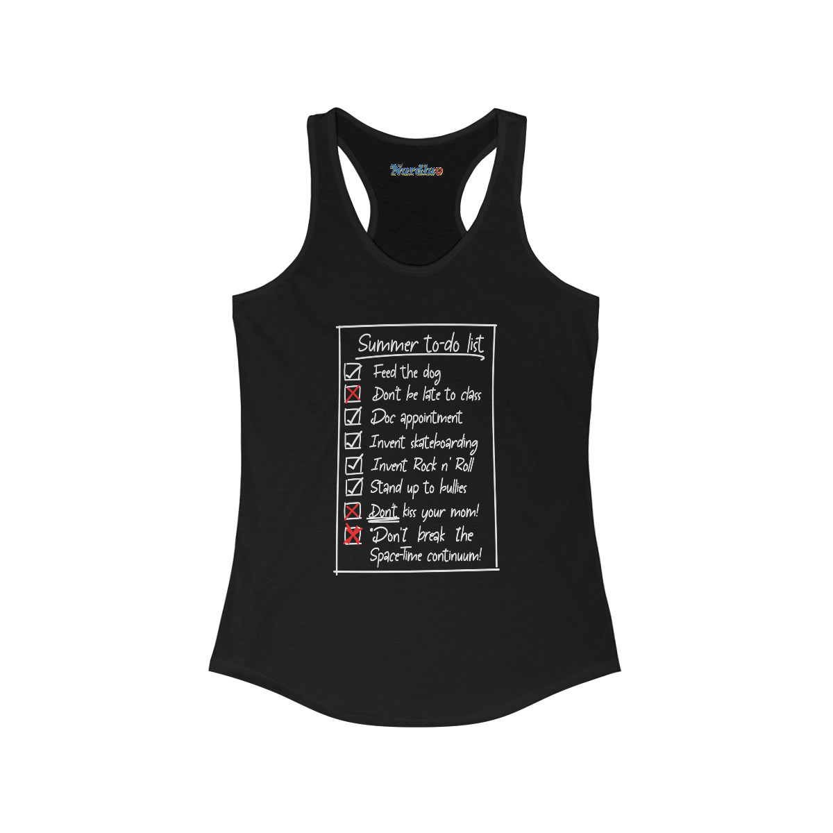 Summer List (dark shirts) - Women's Ideal Racerback Tank