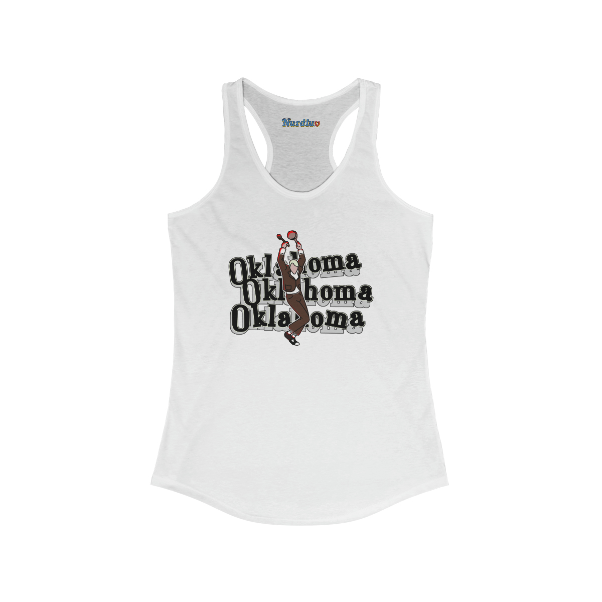 Oklahoma! (light shirts) - Women's Ideal Racerback Tank