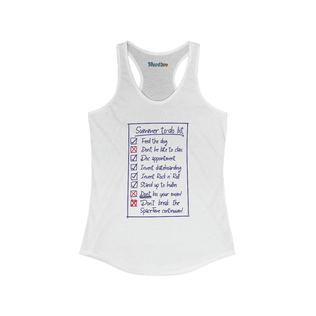 Summer List (light shirts) - Women's Ideal Racerback Tank