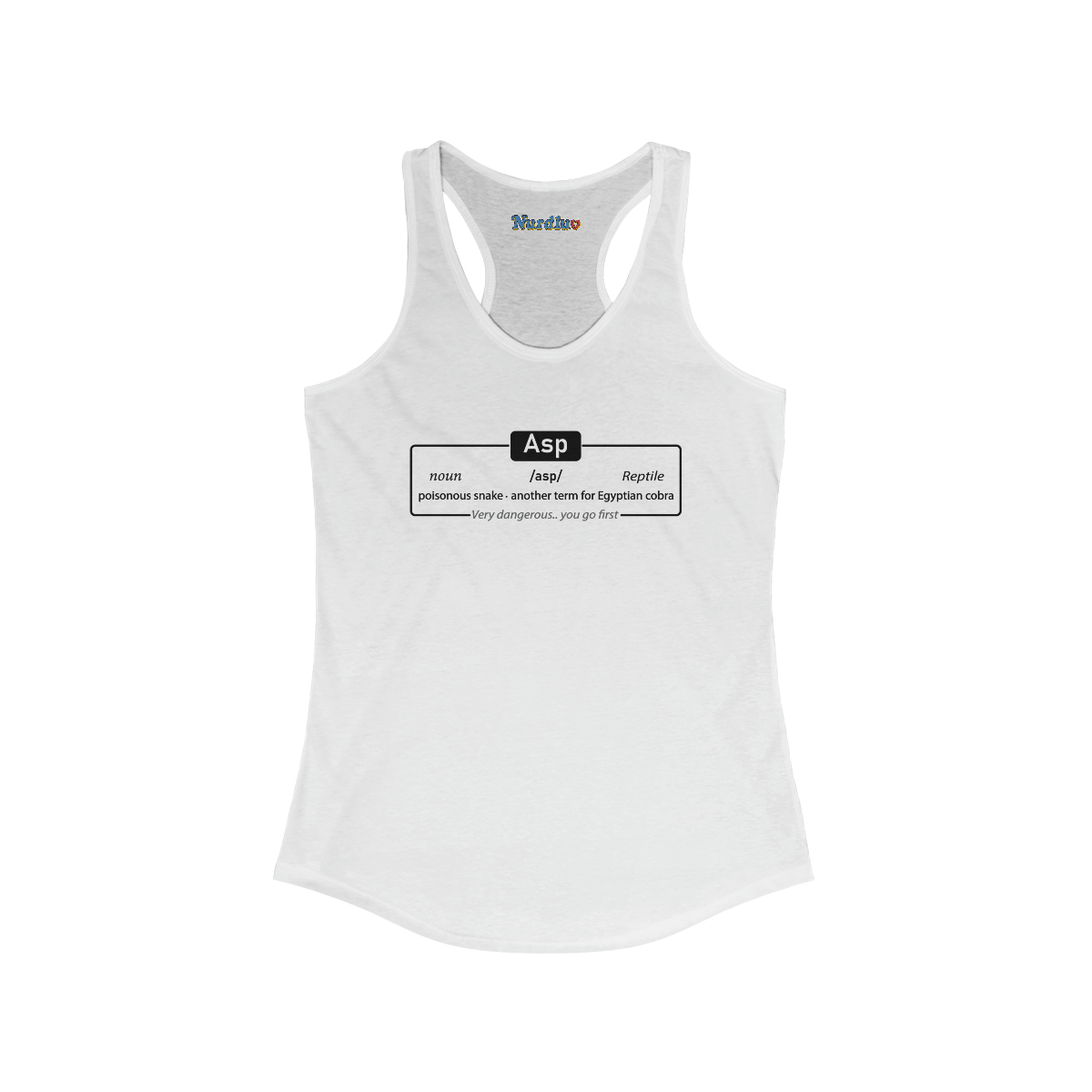 Asp (light shirts) - Women's Ideal Racerback Tank
