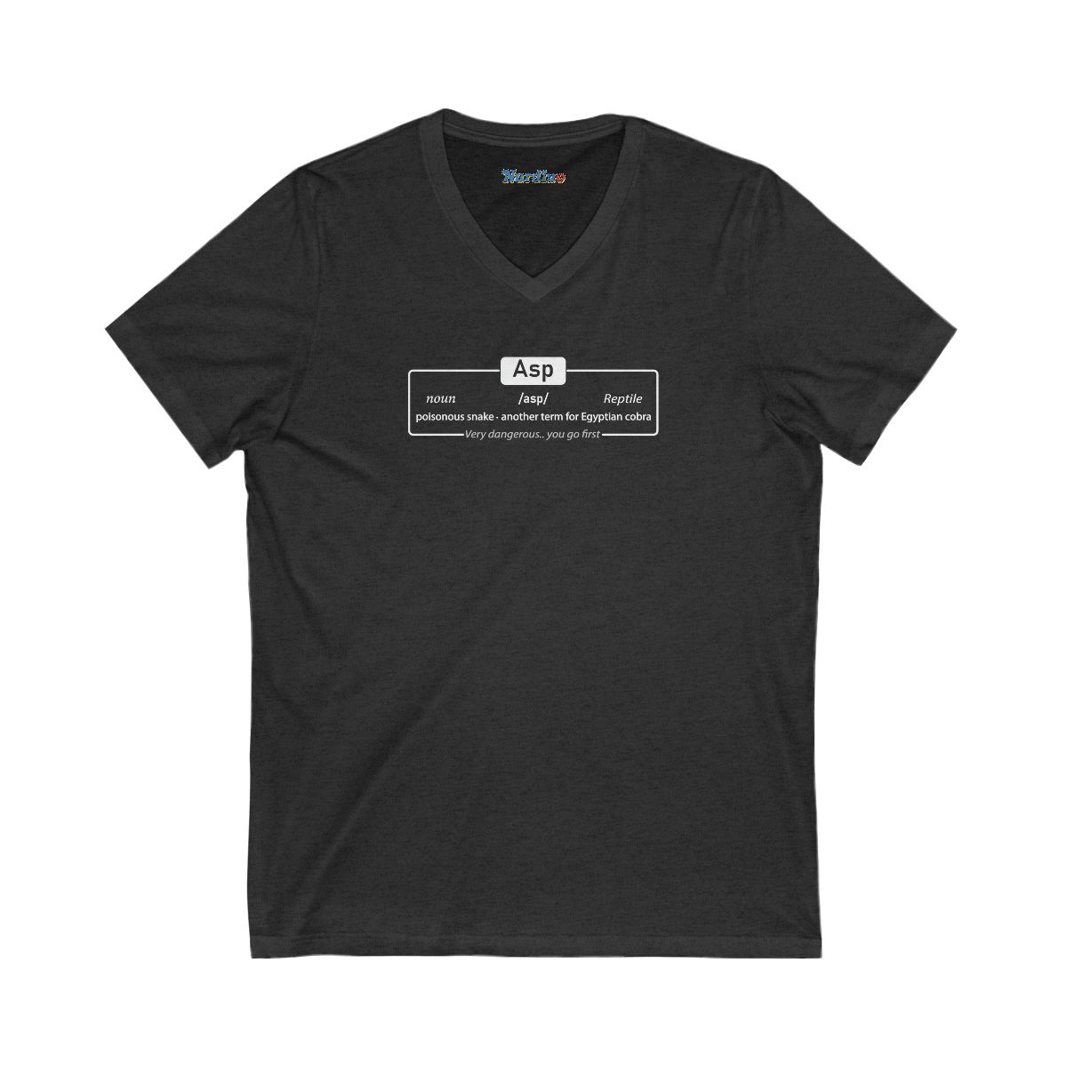 Asp (dark shirts) - Unisex Jersey Short Sleeve V-Neck Tee