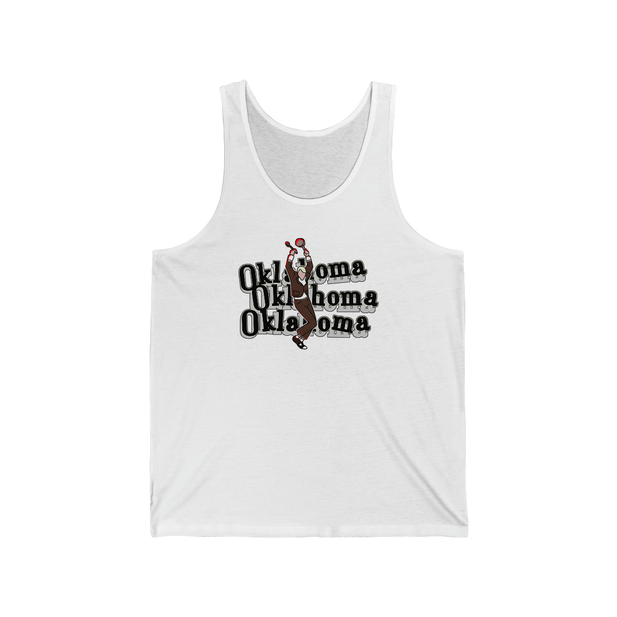 Oklahoma! (light shirts) - Unisex Jersey Tank