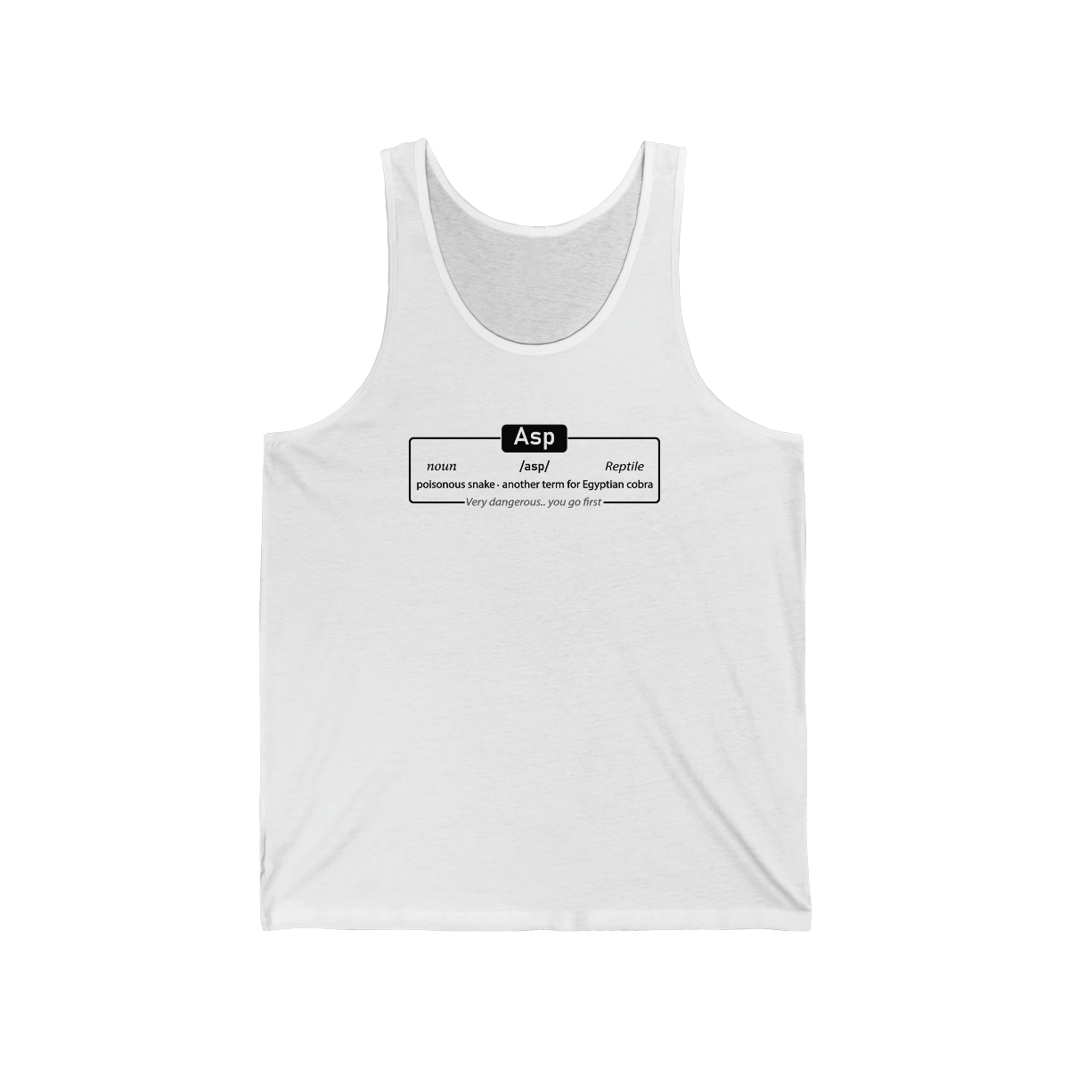 Asp (light shirts) - Unisex Jersey Tank