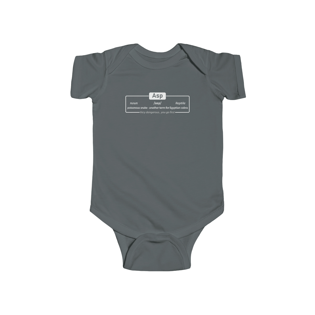 Asp (dark shirts) - Infant Fine Jersey Bodysuit