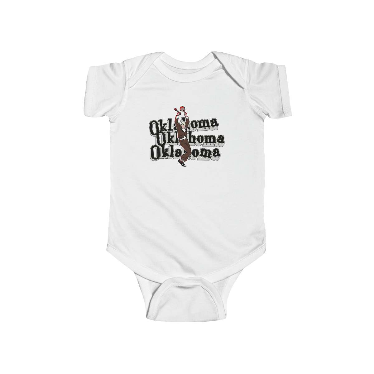 Oklahoma! (light shirts) - Infant Fine Jersey Bodysuit
