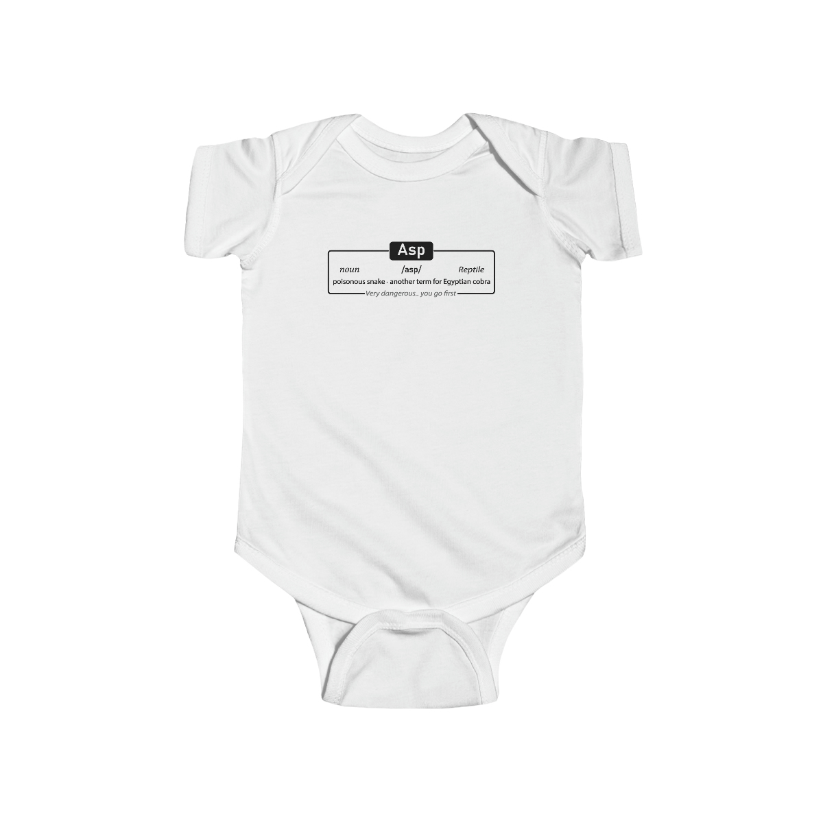 Asp (light shirts) - Infant Fine Jersey Bodysuit