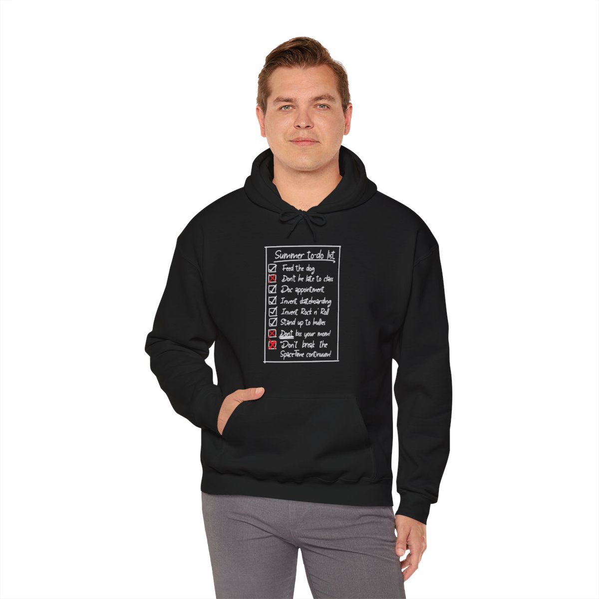 Summer List (dark shirts) - Unisex Heavy Blend™ Hooded Sweatshirt