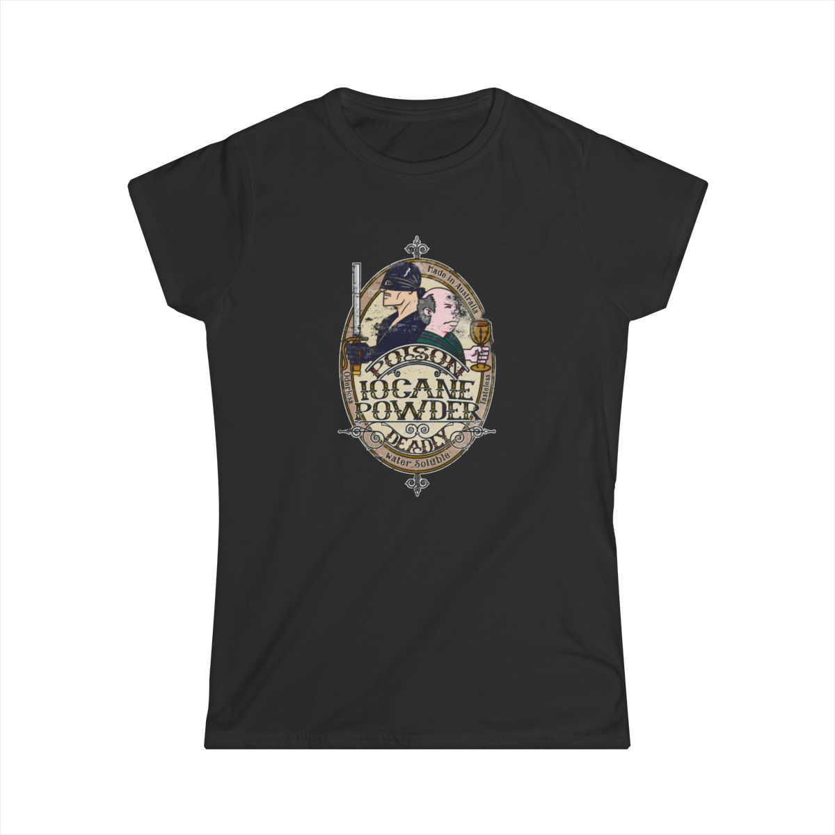 Poison Badge (weathered) - Women's Softstyle Tee