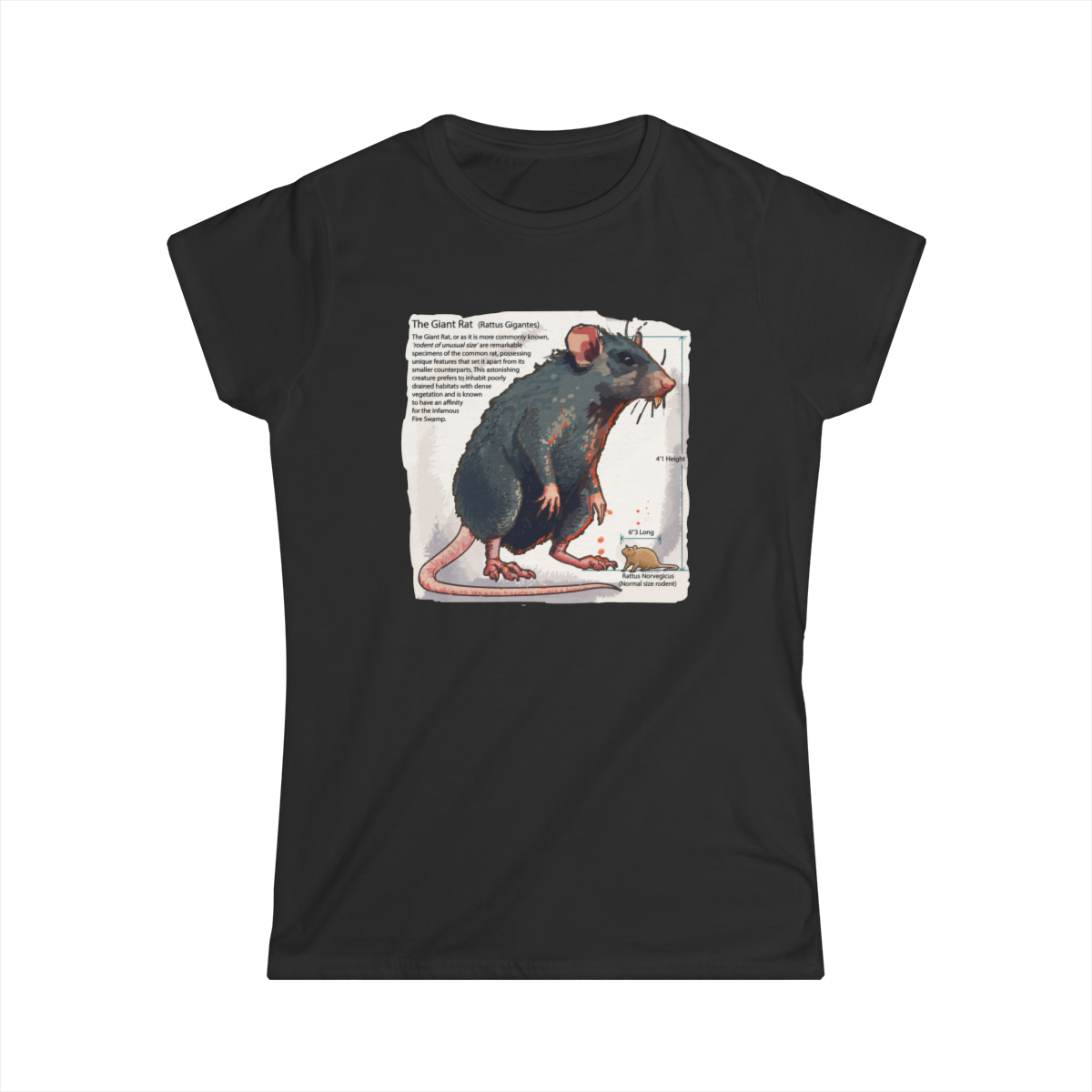 Rodent - Women's Softstyle Tee