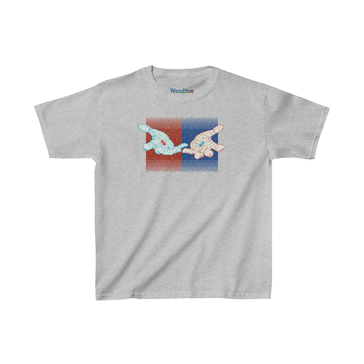 Two Hands (red & blue) - Kids Heavy Cotton™ Tee