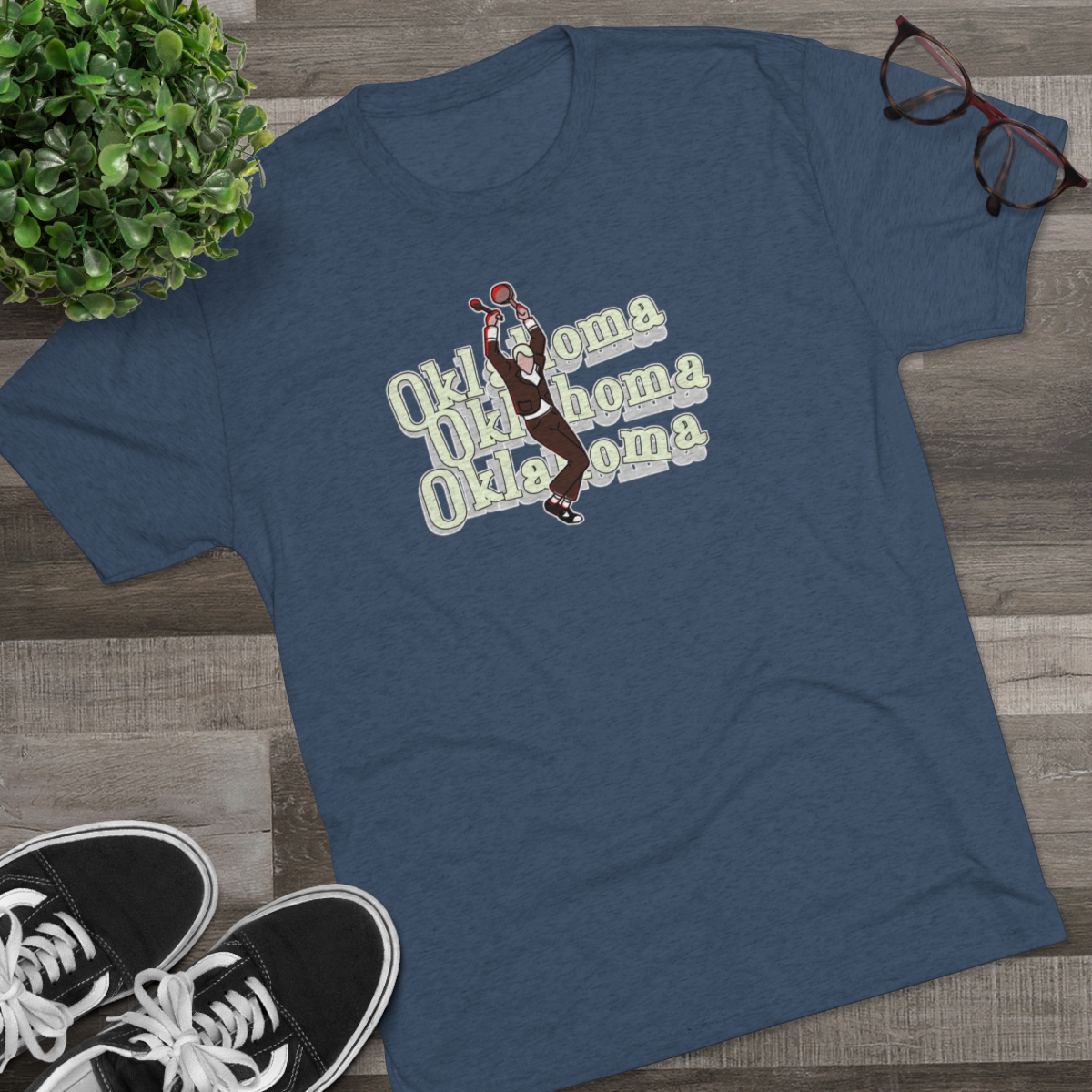 Oklahoma! (dark shirts) - Unisex Tri-Blend Crew Tee