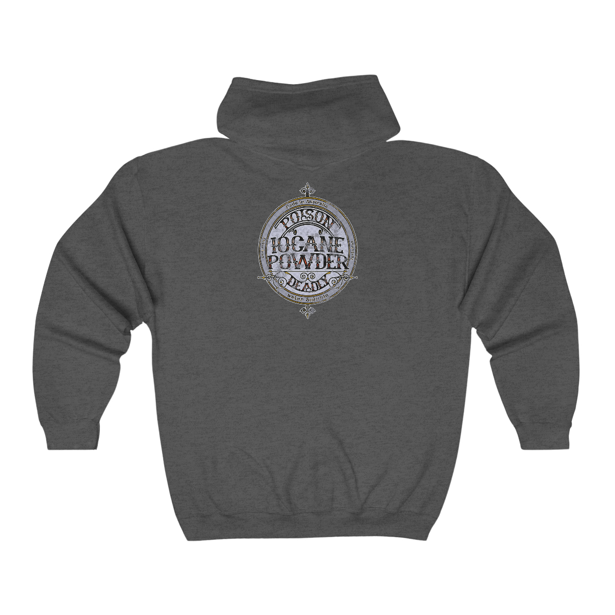 Poison Badge (simple) - Unisex Heavy Blend™ Full Zip Hooded Sweatshirt