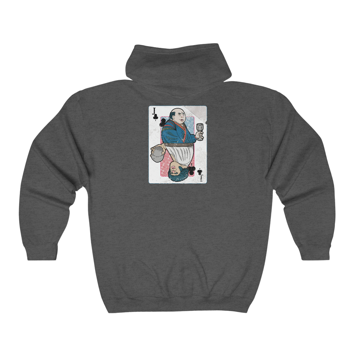 Jack of Clubs - Unisex Heavy Blend™ Full Zip Hooded Sweatshirt