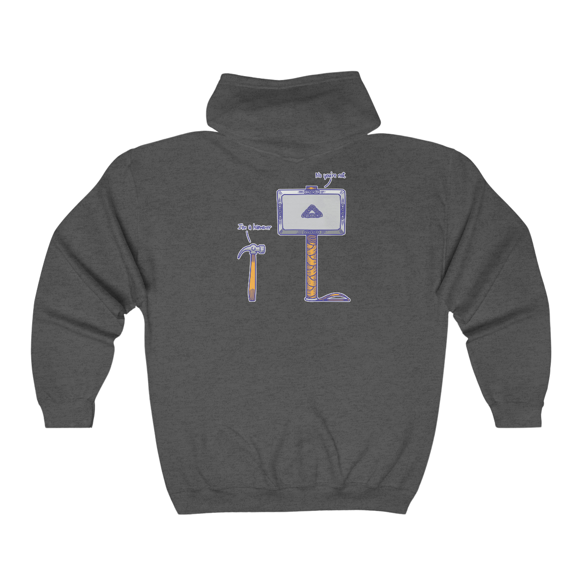 Hammer - Unisex Heavy Blend™ Full Zip Hooded Sweatshirt