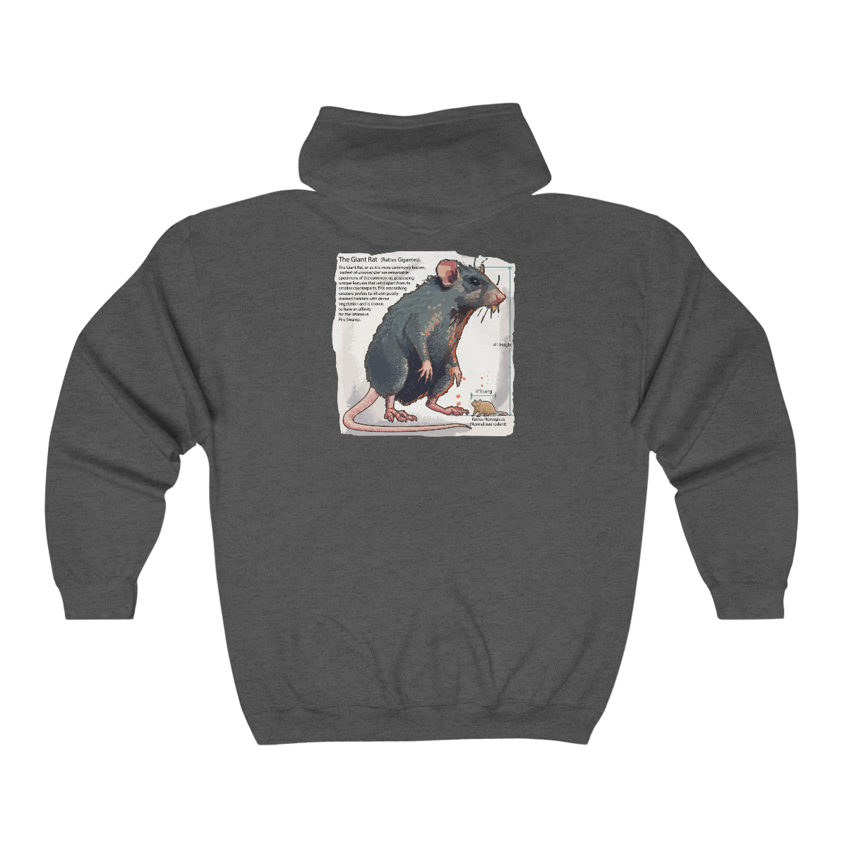 Rodent - Unisex Heavy Blend™ Full Zip Hooded Sweatshirt