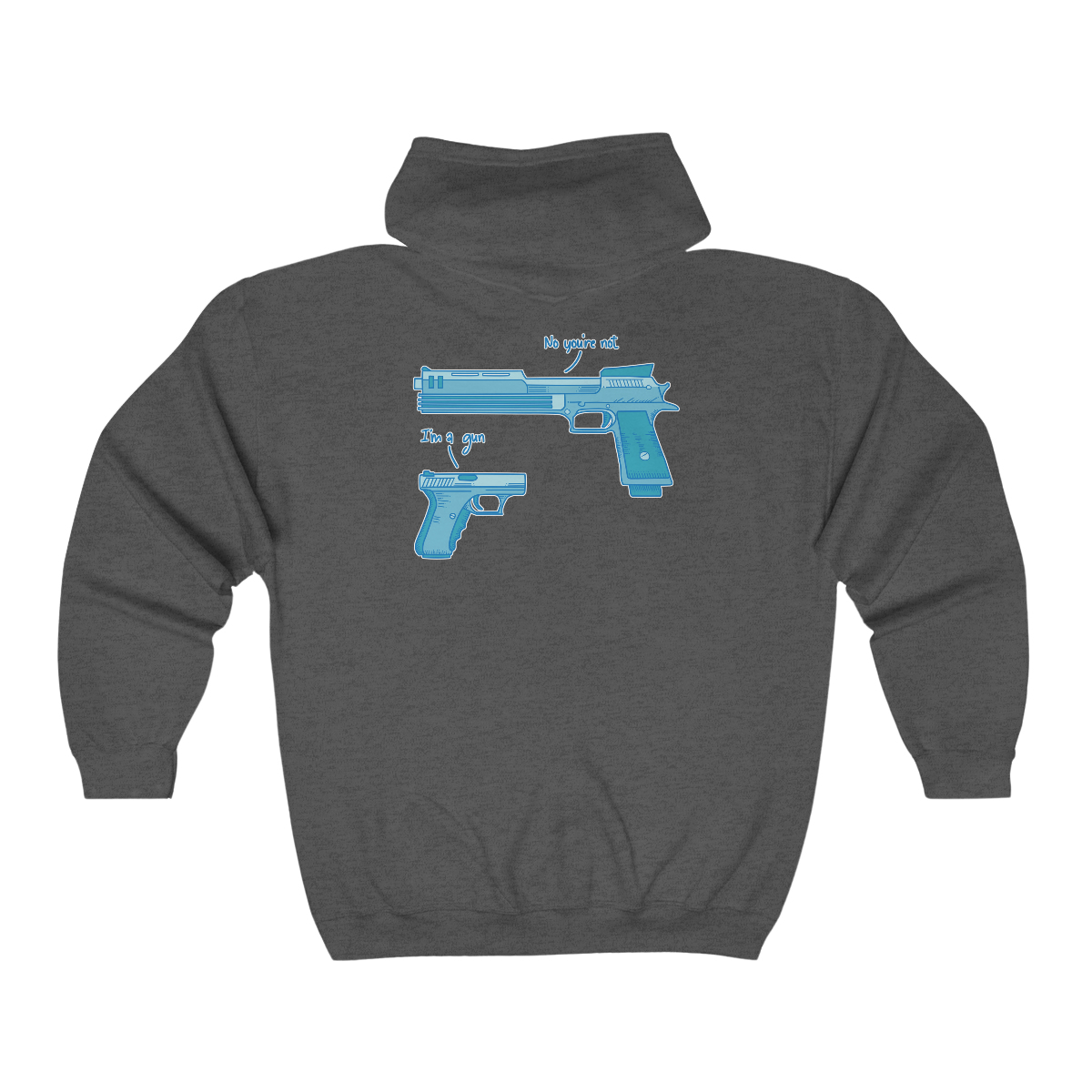 Weapon - Unisex Heavy Blend™ Full Zip Hooded Sweatshirt