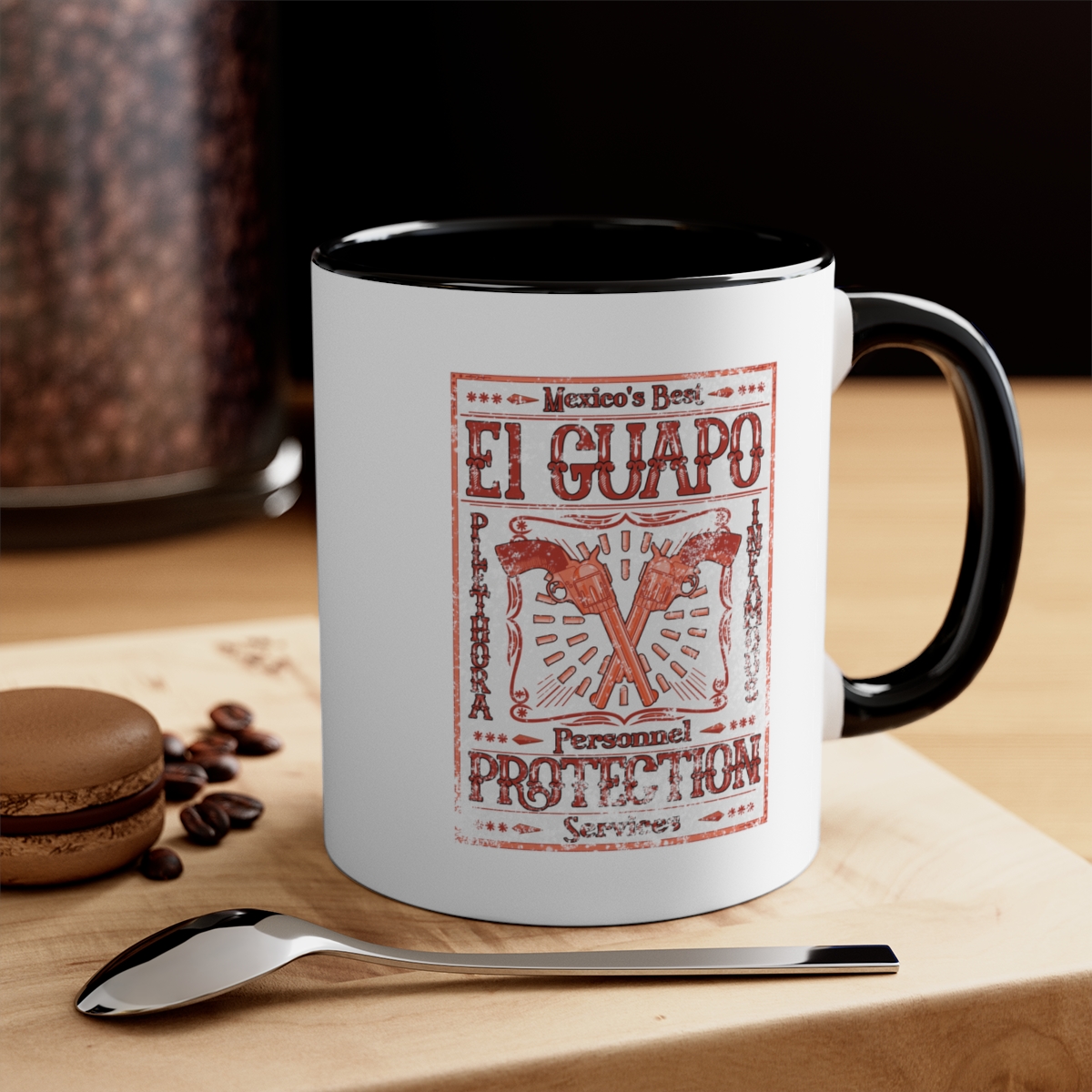 Personnel Protection (orange) - Accent Coffee Mug, 11oz