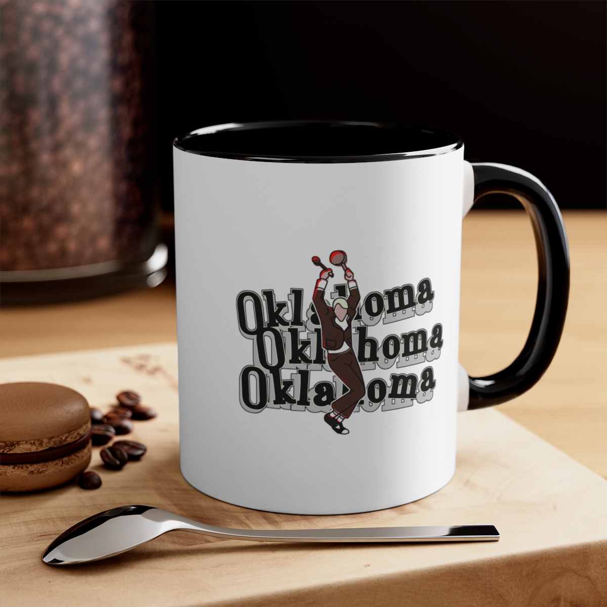 Oklahoma! - Accent Coffee Mug, 11oz