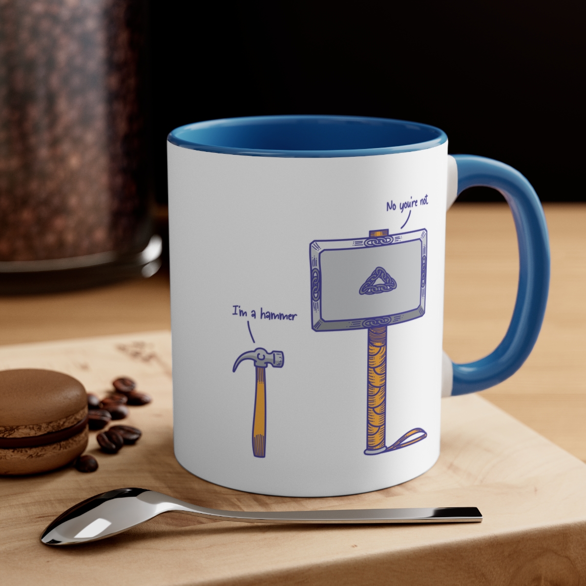 Hammer - Accent Coffee Mug, 11oz