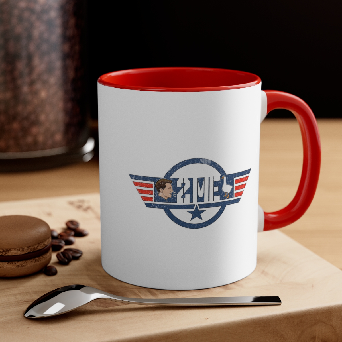 Goose (weathered) - Accent Coffee Mug, 11oz