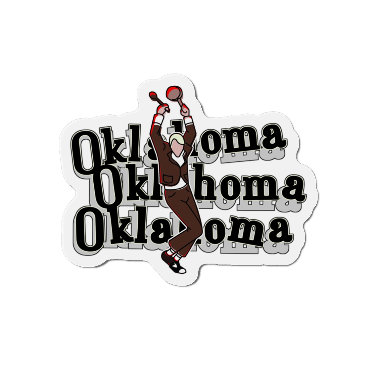 Oklahoma! - Die-Cut Magnet